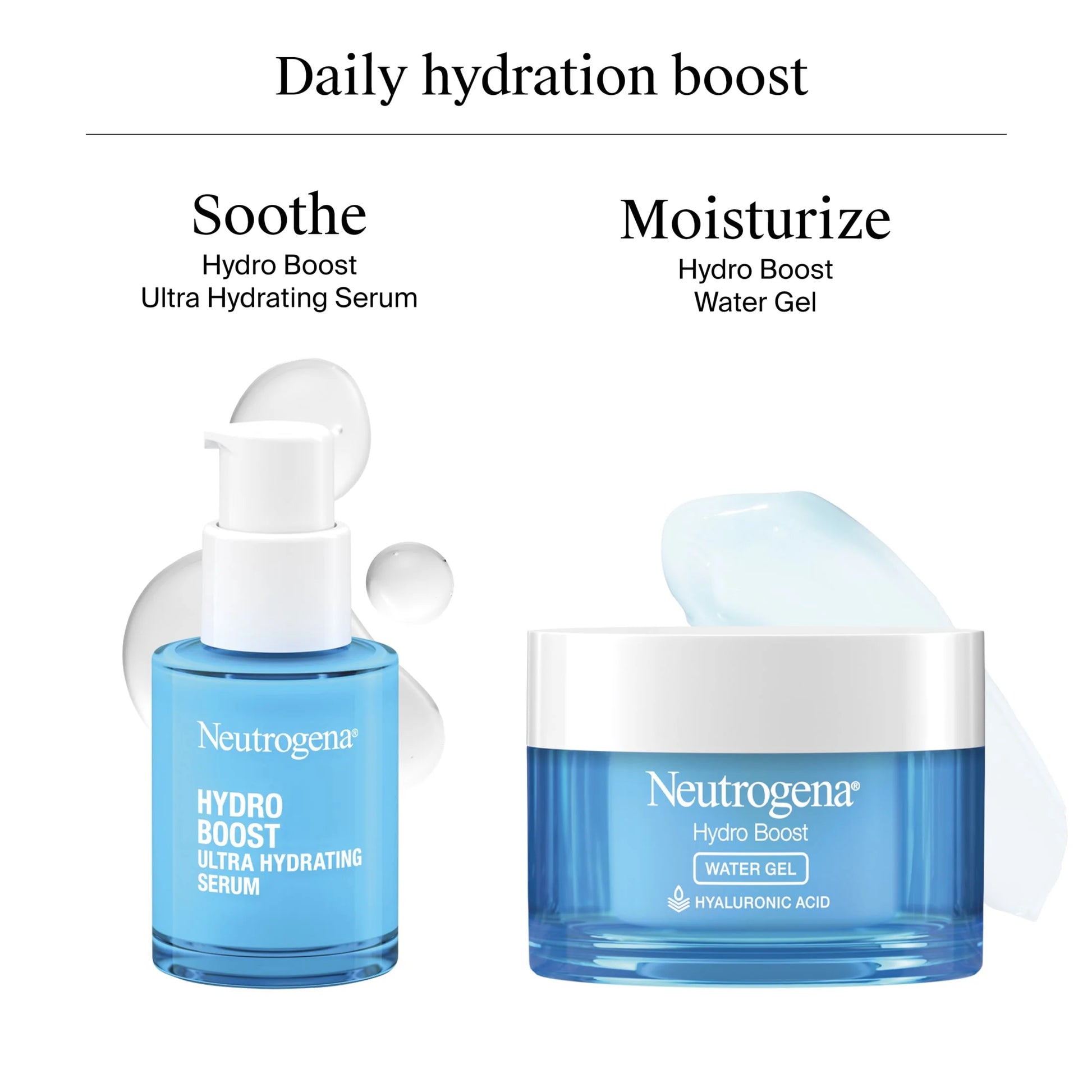 Hydro Boost Ultra Hydrating Face Serum with Hyaluronic Acid, 1 Oz