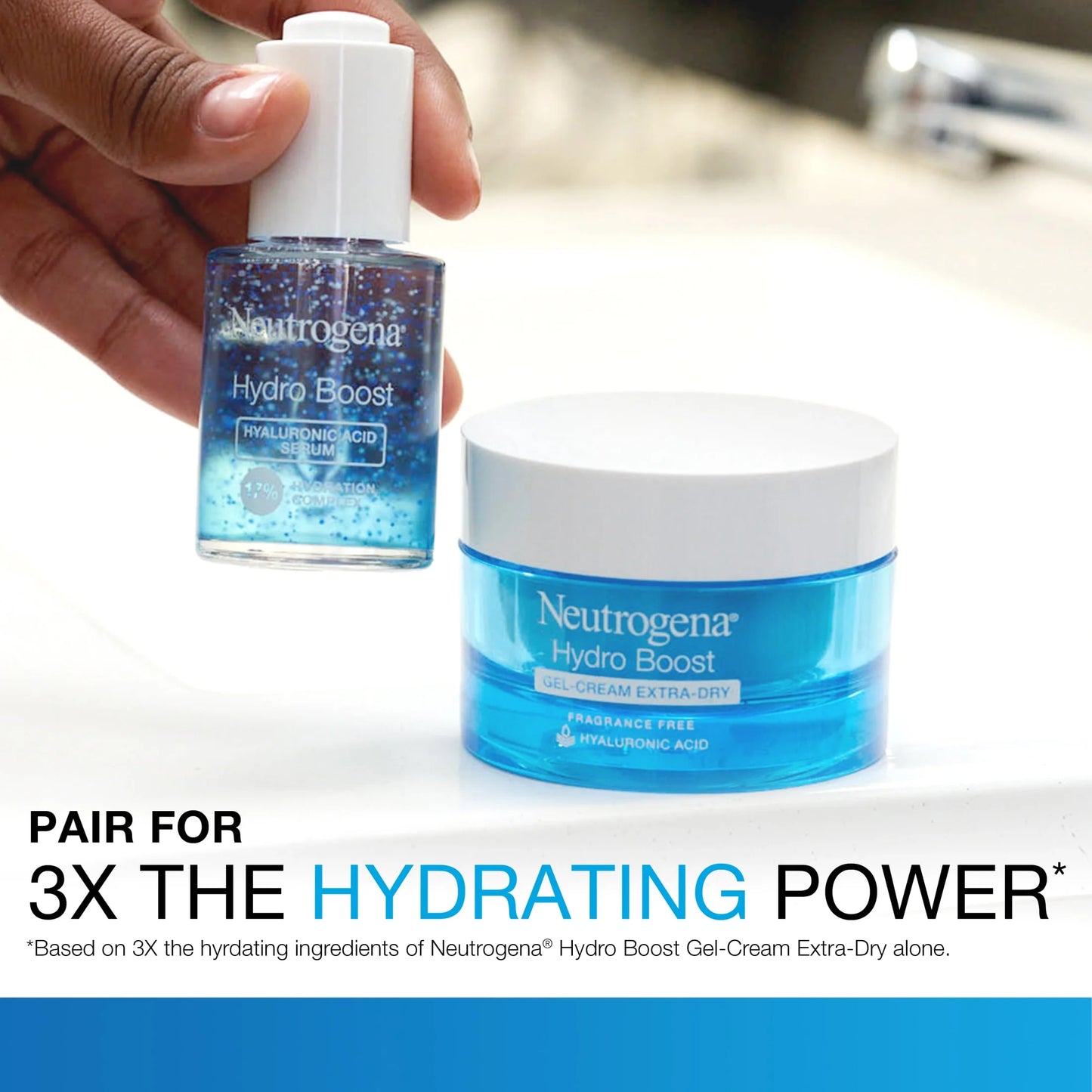 Hydro Boost Hyaluronic Acid Face Serum, Hydrating Serum, Fragrance Free, 1 Oz