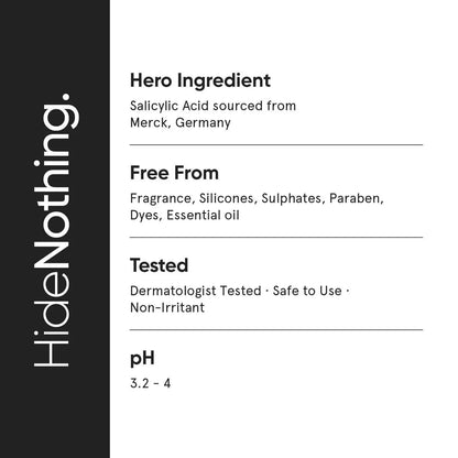 Minimalist Salicylic Acid 2% Face Serum - 1 Fl Oz: Fragrance-Free, Liquid, for Normal & Acne-Prone Skin