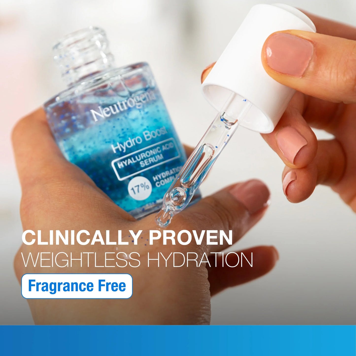 Hydro Boost Hyaluronic Acid Face Serum, Hydrating Serum, Fragrance Free, 1 Oz